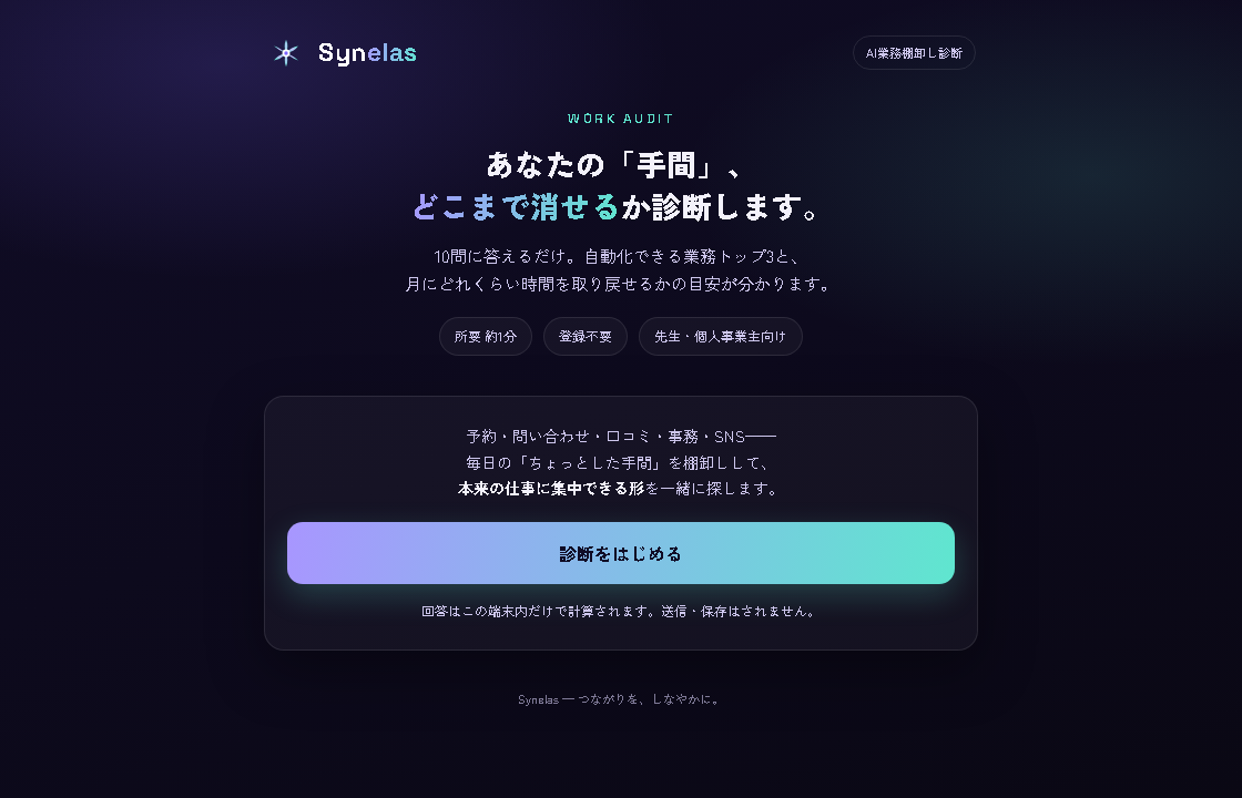 AI自動化ミニ診断